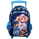 Paw Patrol Knights rolling kindergarten backpack, bag 30 cm