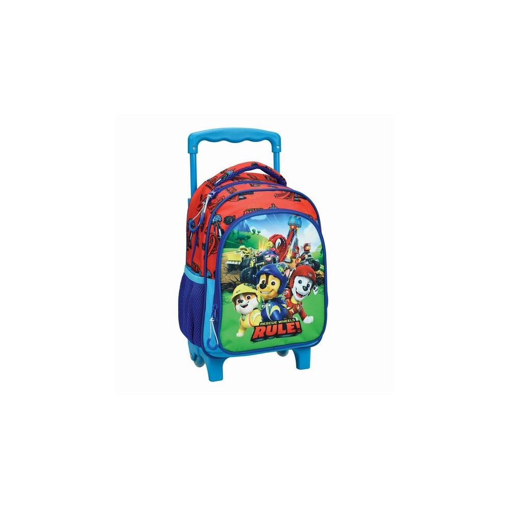 Paw Patrol Rescue Rule rolling kindergarten backpack, bag 30 cm