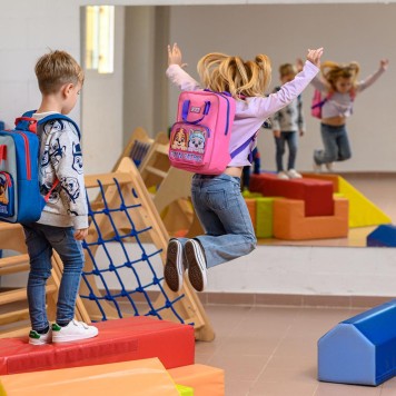 Paw Patrol Skye and Everest backpack, bag 31 cm