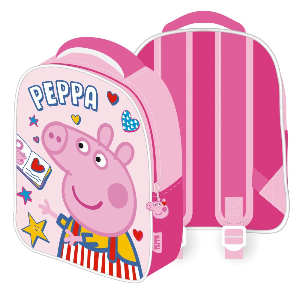Peppa Pig Book backpack, bag 28 cm