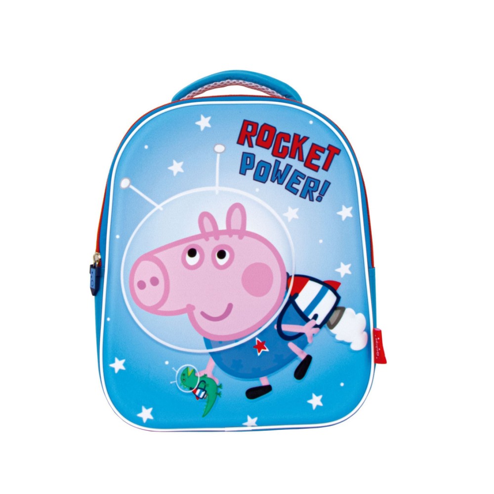 Peppa Pig Rocket 3D backpack, bag 32 cm