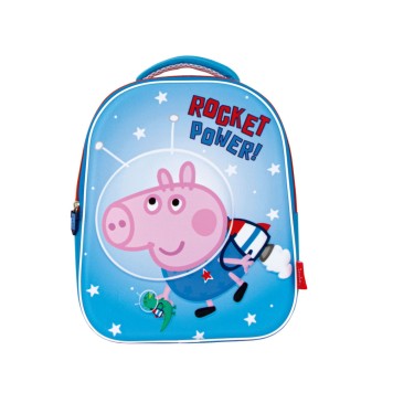 Peppa Pig Rocket 3D backpack, bag 32 cm