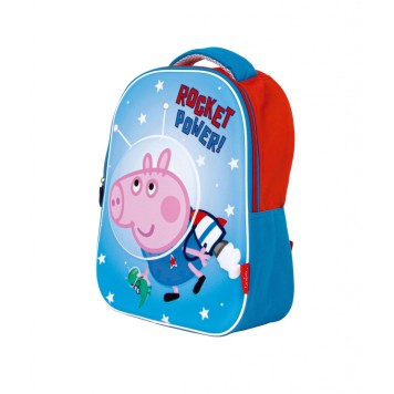 Peppa Pig Rocket 3D backpack, bag 32 cm