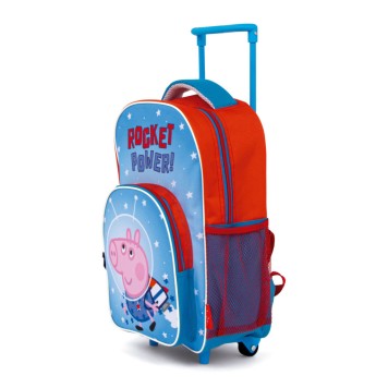 Peppa Pig Rocket wheeled preschool backpack, bag 36 cm