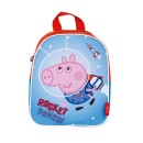 Peppa Pig Rocket backpack, bag 24 cm