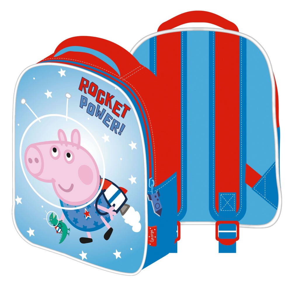 Peppa Pig Rocket backpack, bag 28 cm