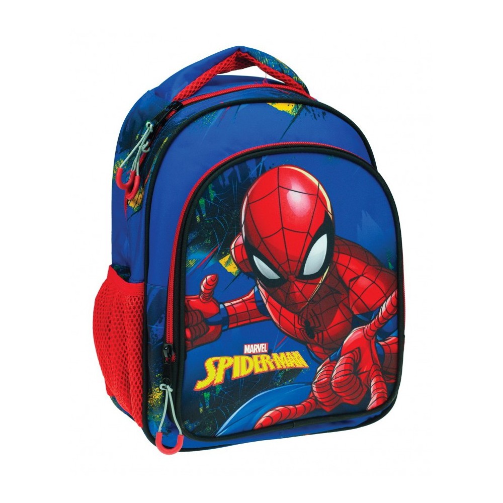 Spiderman Blue backpack, bag 30 cm