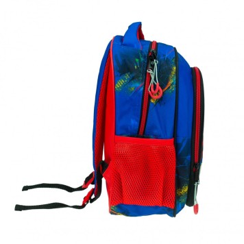 Spiderman Blue backpack, bag 30 cm