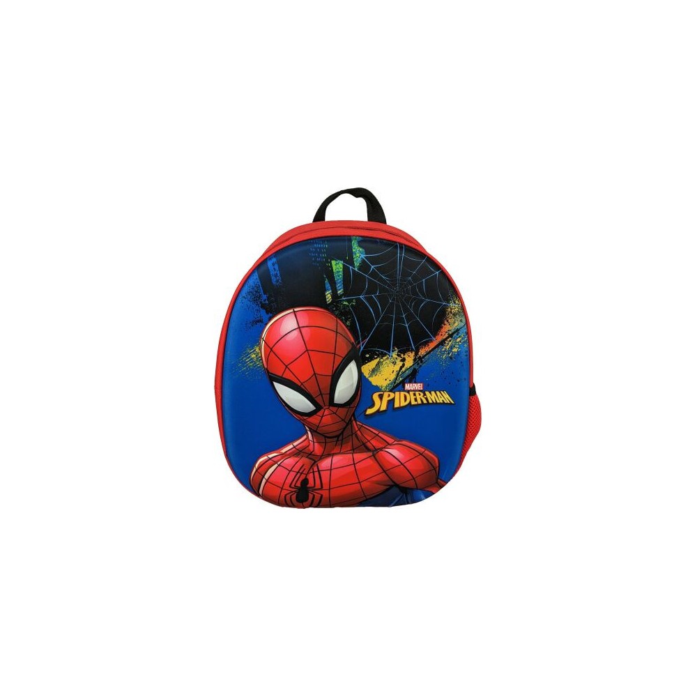 Spiderman Dark 3D backpack, bag 34 cm