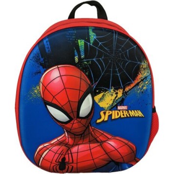 Spiderman Dark 3D backpack, bag 34 cm