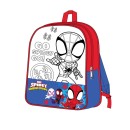 Spiderman Go Spidey colorable backpack, bag 38 cm