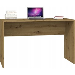 Bureau d'angle RITA 120x50x76 cm 4 niches de rangement Bois