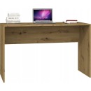 Bureau d'angle RITA 120x50x76 cm 4 niches de rangement Bois