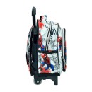 Spiderman Wall rolling preschool backpack, bag 30 cm