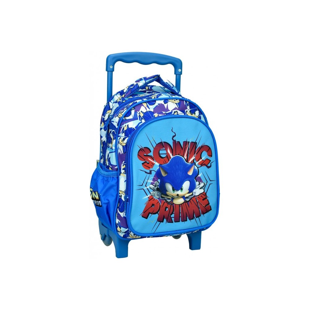 Sonic the Hedgehog Prime Sonic the Hedgehog Rolling Kindergarten Backpack, Bag 30 cm