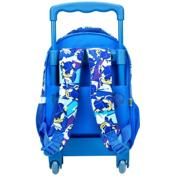 Sonic the Hedgehog Prime Sonic the Hedgehog Rolling Kindergarten Backpack, Bag 30 cm