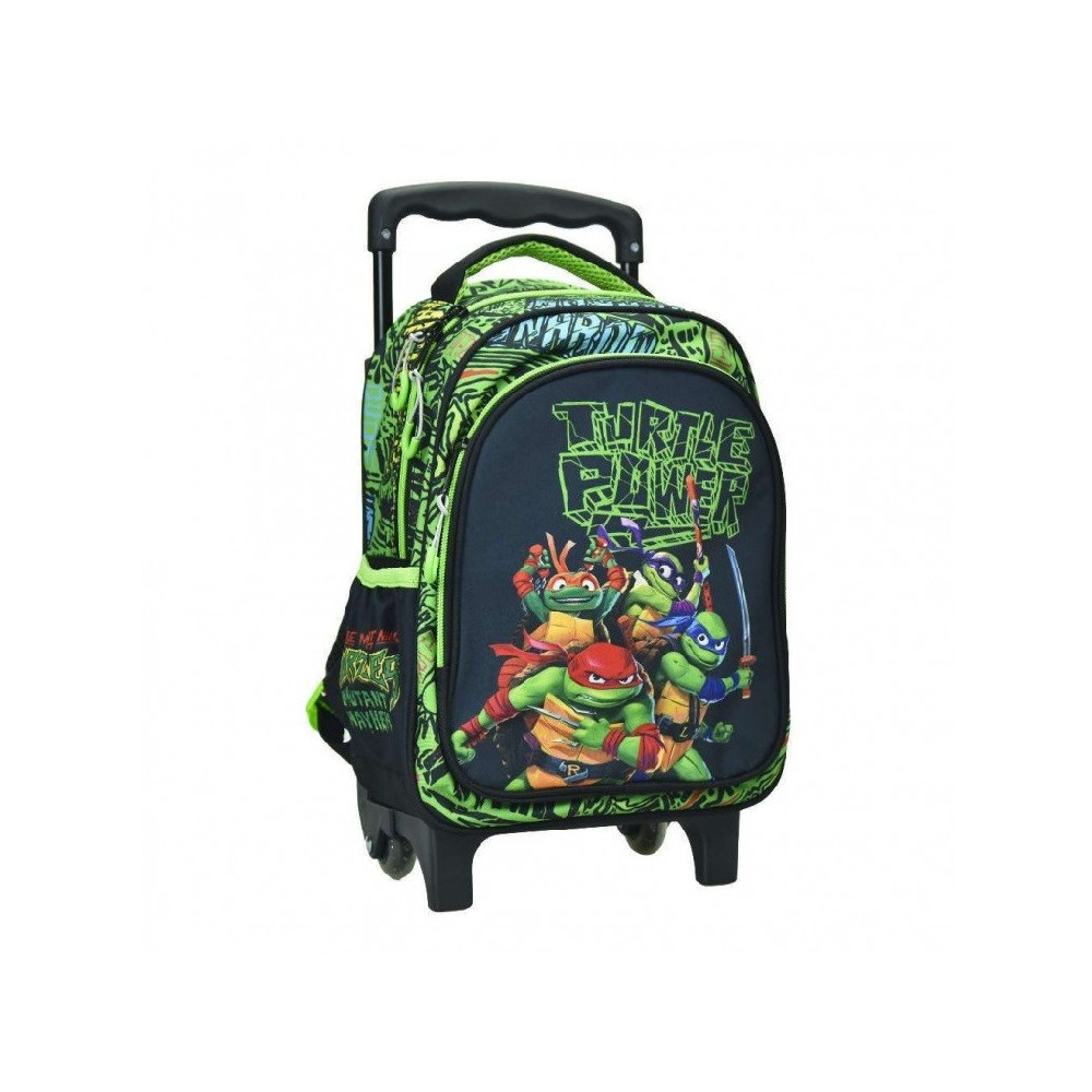 Teenage Mutant Ninja Turtles Power rolling kindergarten backpack, bag 30 cm