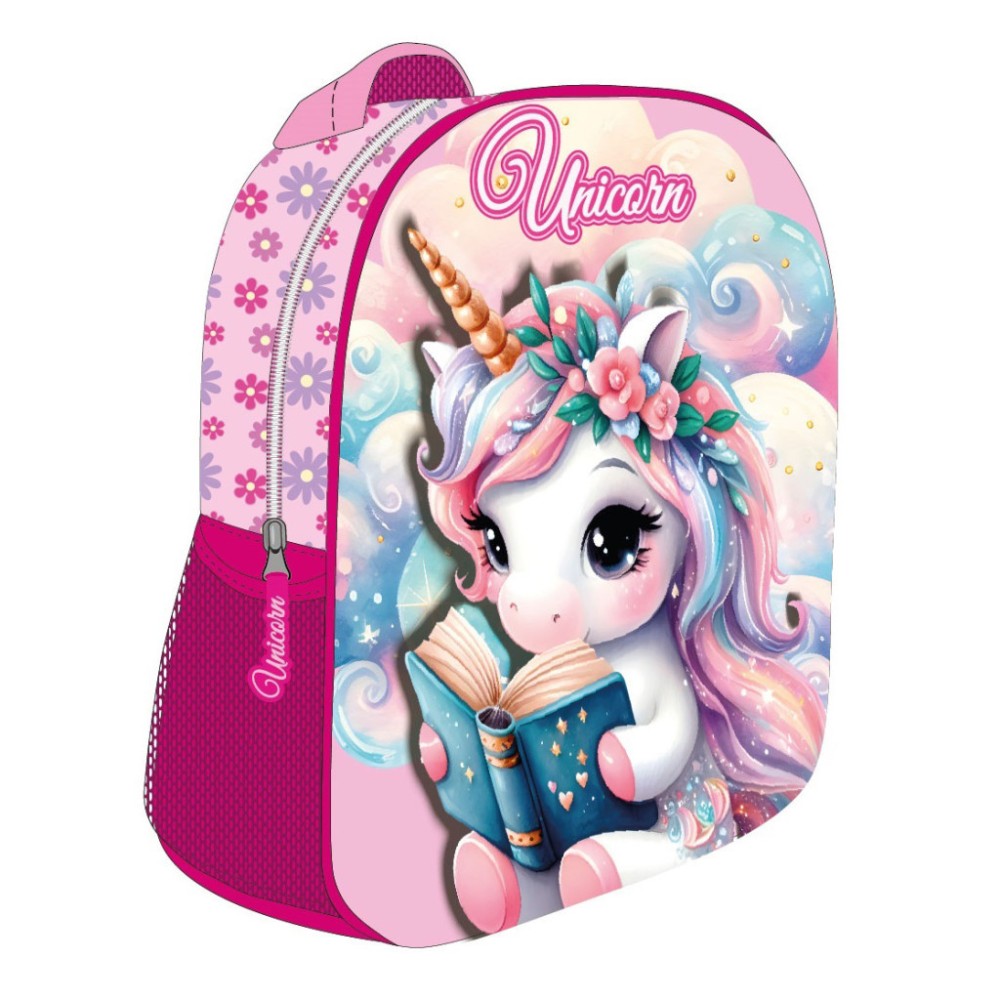 Unicorn Clouds Deluxe 3D backpack, bag 30 cm