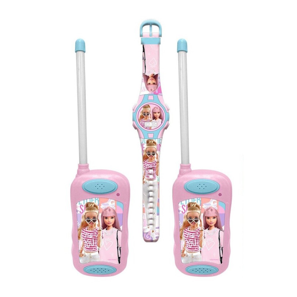 Barbie Walkie Talkie + digital watch set