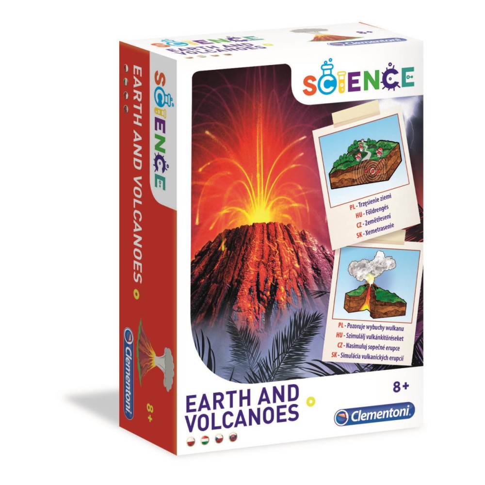 Colour Experiment Earth and Volcanoes Science Kit Clementoni