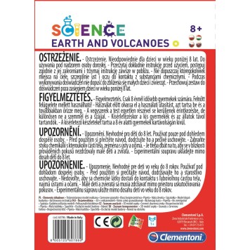 Colour Experiment Earth and Volcanoes Science Kit Clementoni