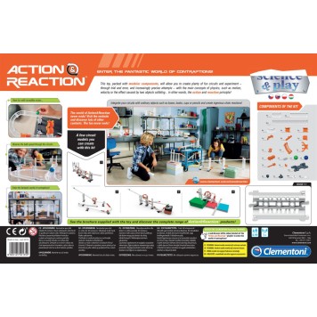 Colour Path Action-Reaction Beginner Science Set Clementoni