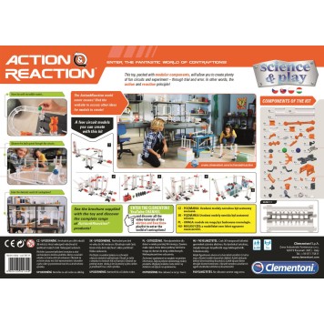 Colour Path Action Reaction Science Set Clementoni