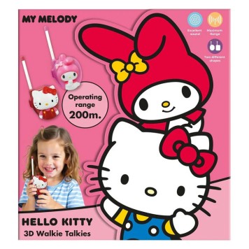 Hello Kitty My Melody Walkie Talkie 3D