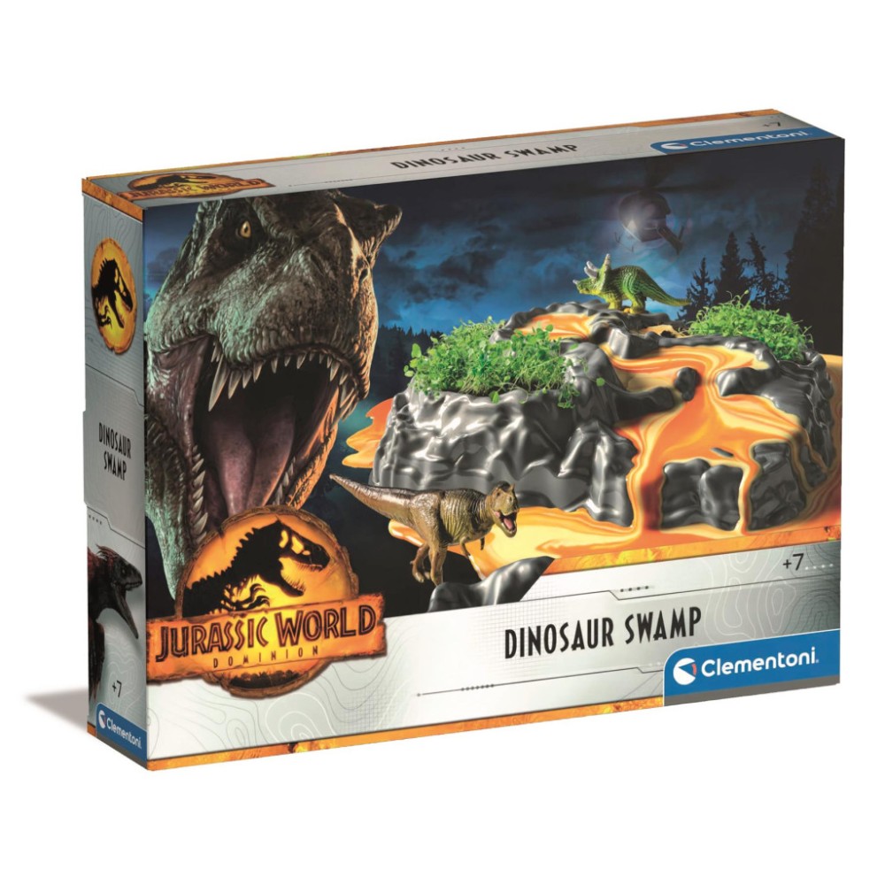 Jurassic World Dominion swamp set Clementoni