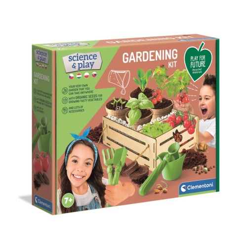 Colour Organic Gardening Scientific Kit Clementoni