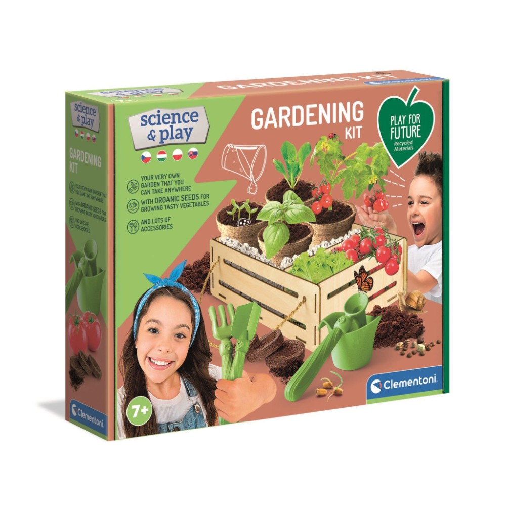 Colour Organic Gardening Scientific Kit Clementoni