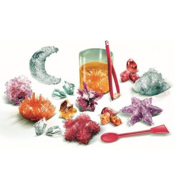 Colour Gleam Crystal Making Science Set Clementoni