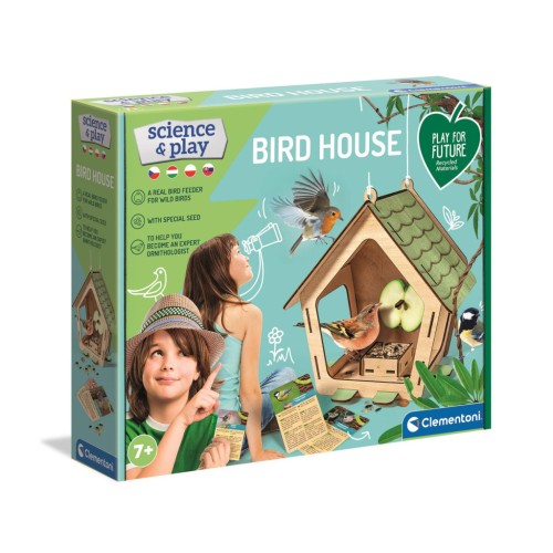 Colour Ornithologist Birdhouse making kit Clementoni