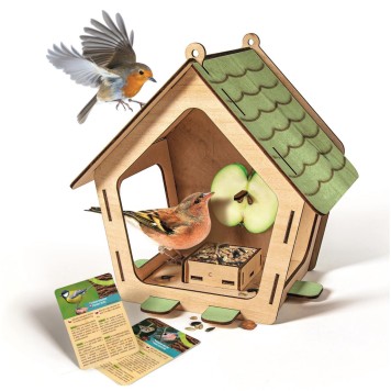 Colour Ornithologist Birdhouse making kit Clementoni