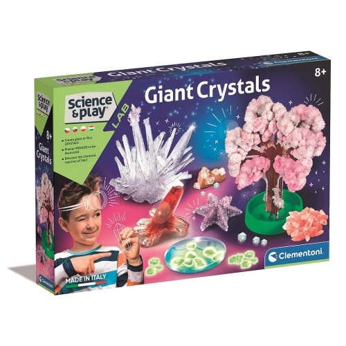 Colour Science Mega Crystal Creation Lab Set Clementoni