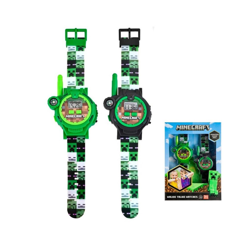 Minecraft Pixel Walkie Talkie and Watch