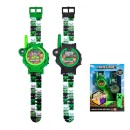 Minecraft Pixel Walkie Talkie and Watch