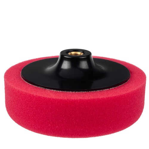 Gąbka polerska 150 mm czerwona KD1593