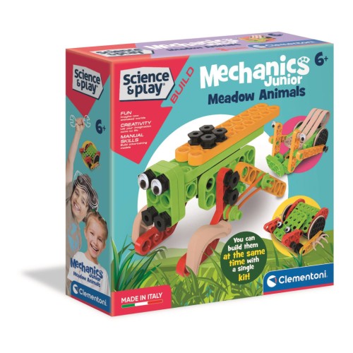 Animals Junior Meadow Animals Building Set Clementoni