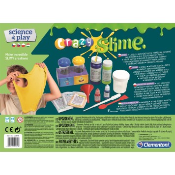 Colour Crazy Slime Making Kit Clementoni