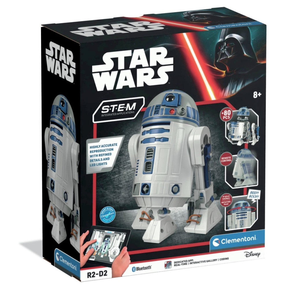 Star Wars R2D2 programmable robot toy Clementoni