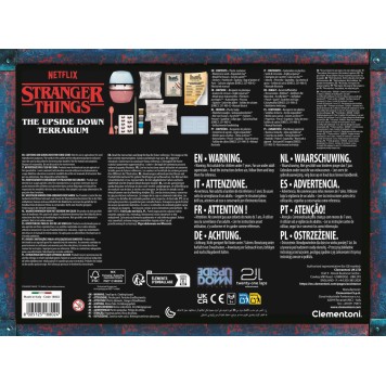 Stranger Things Upside Down Clementoni terrarium