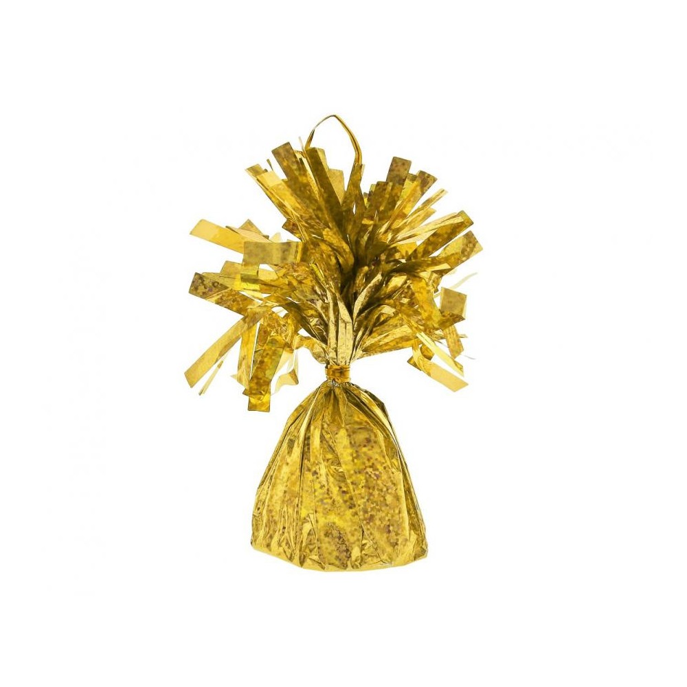Colour Holographic Gold, Gold balloon, balloon weight