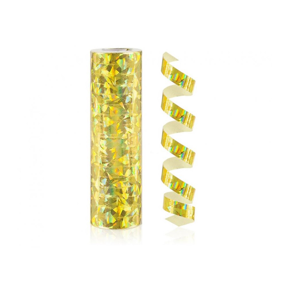 Colour Holographic Gold Gold Serpentine 4 m