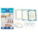 Colour Table Mini Decoration Set 12 pieces