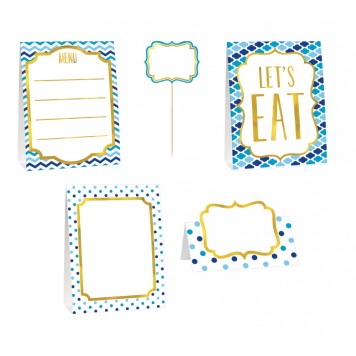 Colour Table Mini Decoration Set 12 pieces