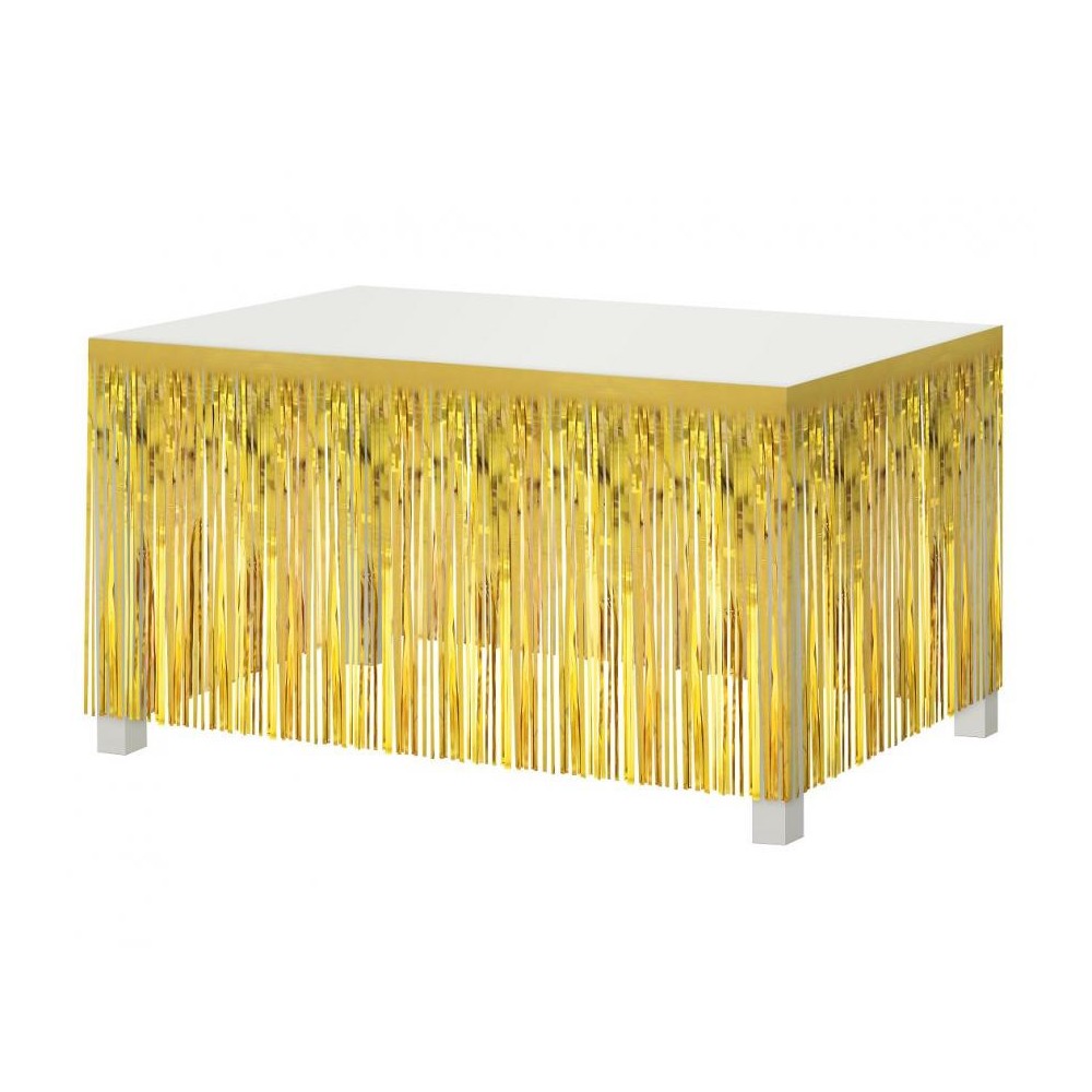 Party B&C Gold Gold Table Decoration 300 cm