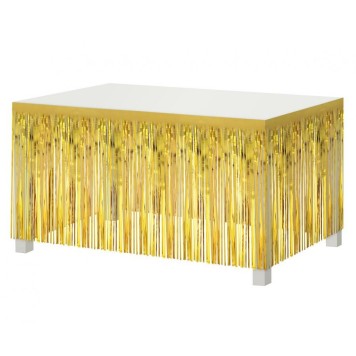 Party B&C Gold Gold Table Decoration 300 cm