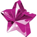 Colour Magenta Purple star-shaped balloon, balloon weight