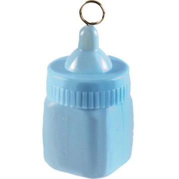 Baby Blue bottle balloon weight